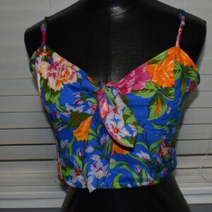 Tropical 2-Piece Set (Cropped tank and skort)
